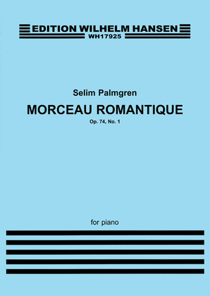 Morceau Romantique Op. 74 No. 1