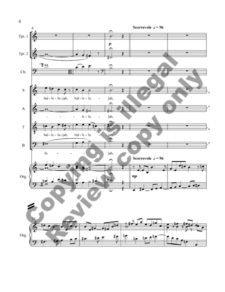 A Symphony of Hallelujahs (Choral Score)