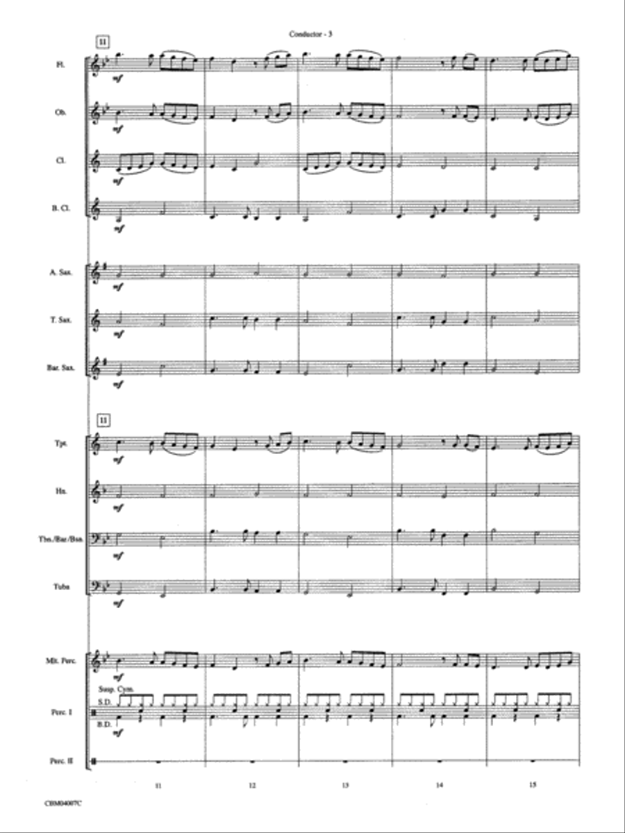 You Raise Me Up: Score Concert Band scores gallery preview page 4