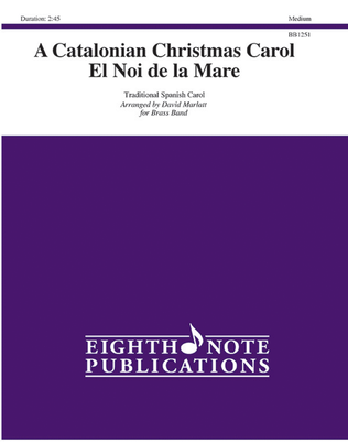 Book cover for A Catalonian Christmas Carol El Noi de la Mare
