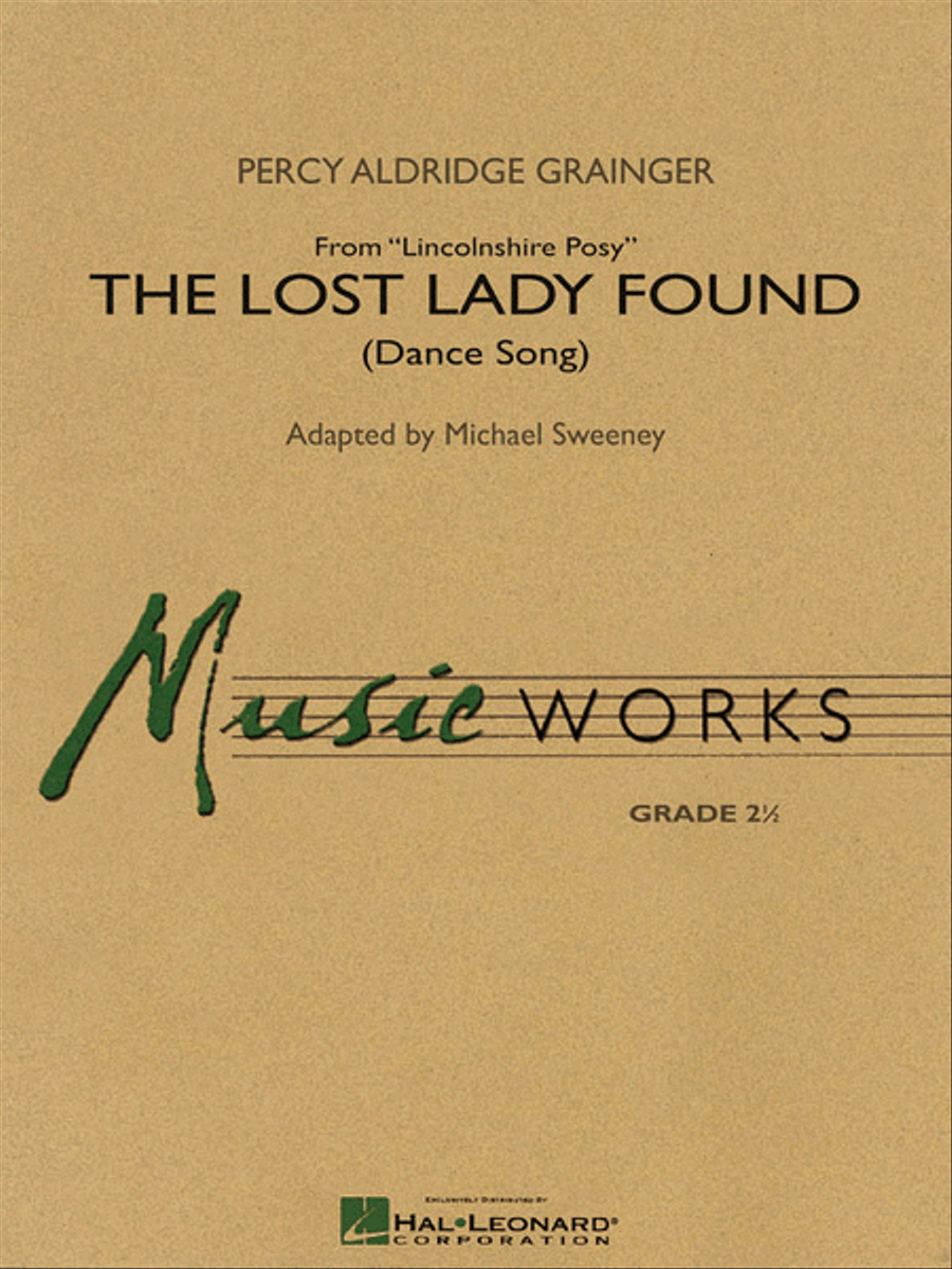 The Lost Lady Found (from Lincolnshire Posy) Concert Band scores gallery preview page 1
