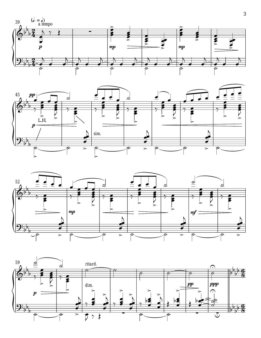 Starlight Starlight Piano Solo scores gallery preview page 3