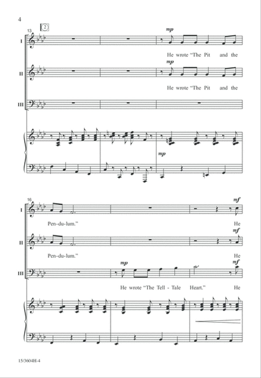 A Dark and Stormy Night A Dark and Stormy Night 3-Part scores gallery preview page 4