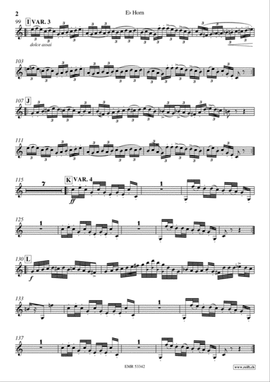 Concertino Horn scores gallery preview page 3