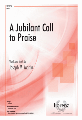 Book cover for A Jubilant Call to Praise
