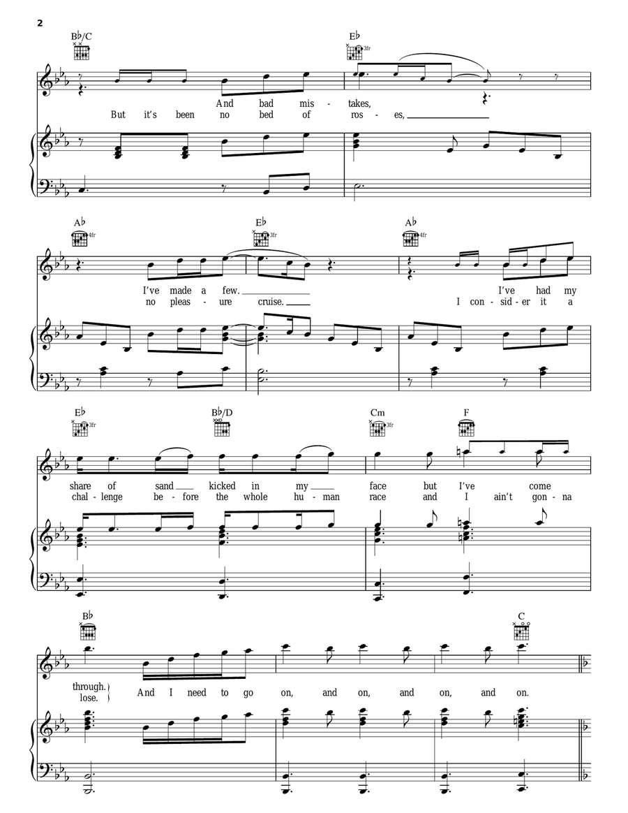 We Are The Champions Acoustic Guitar scores gallery preview page 2