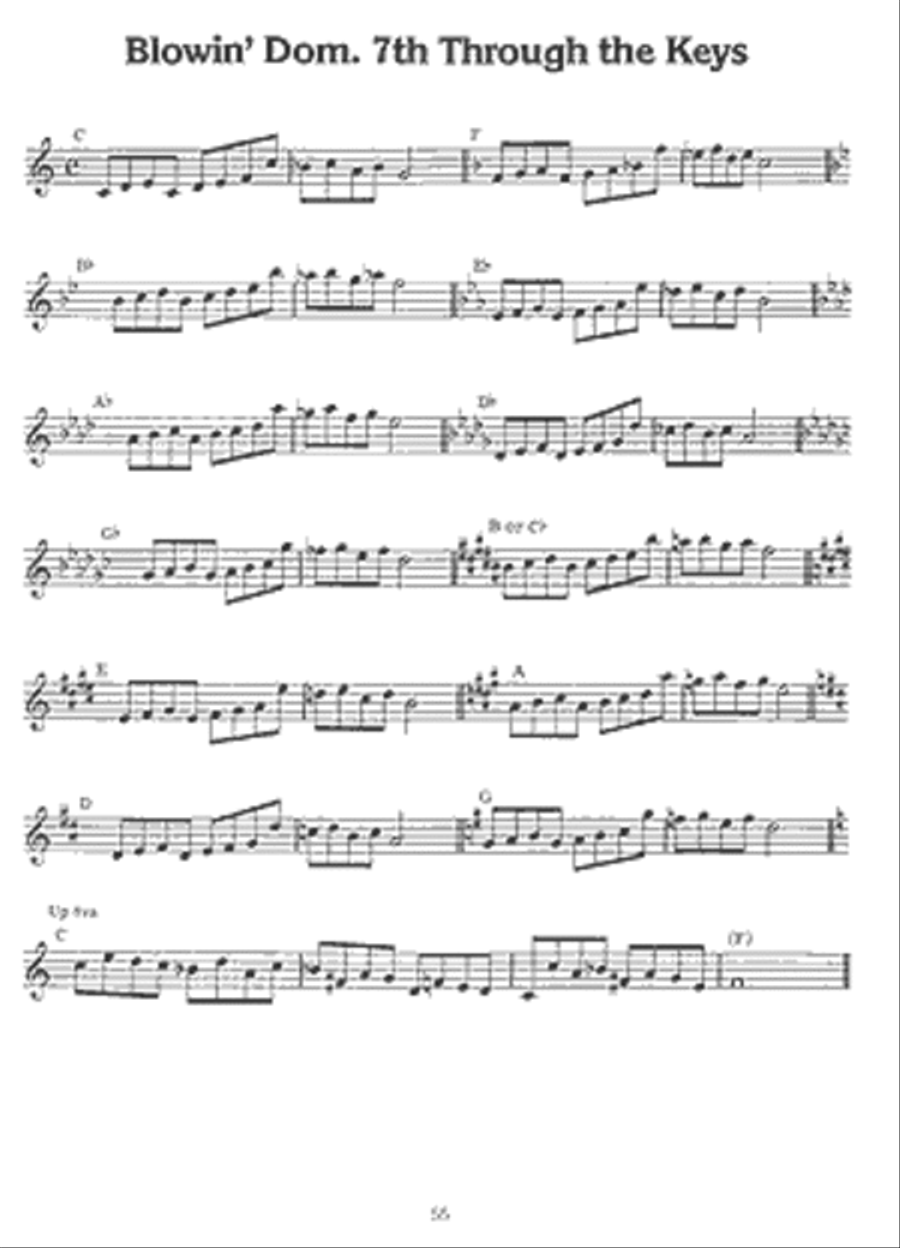 Mel Bay's Complete Jazz Flute Book Oboe scores gallery preview page 4