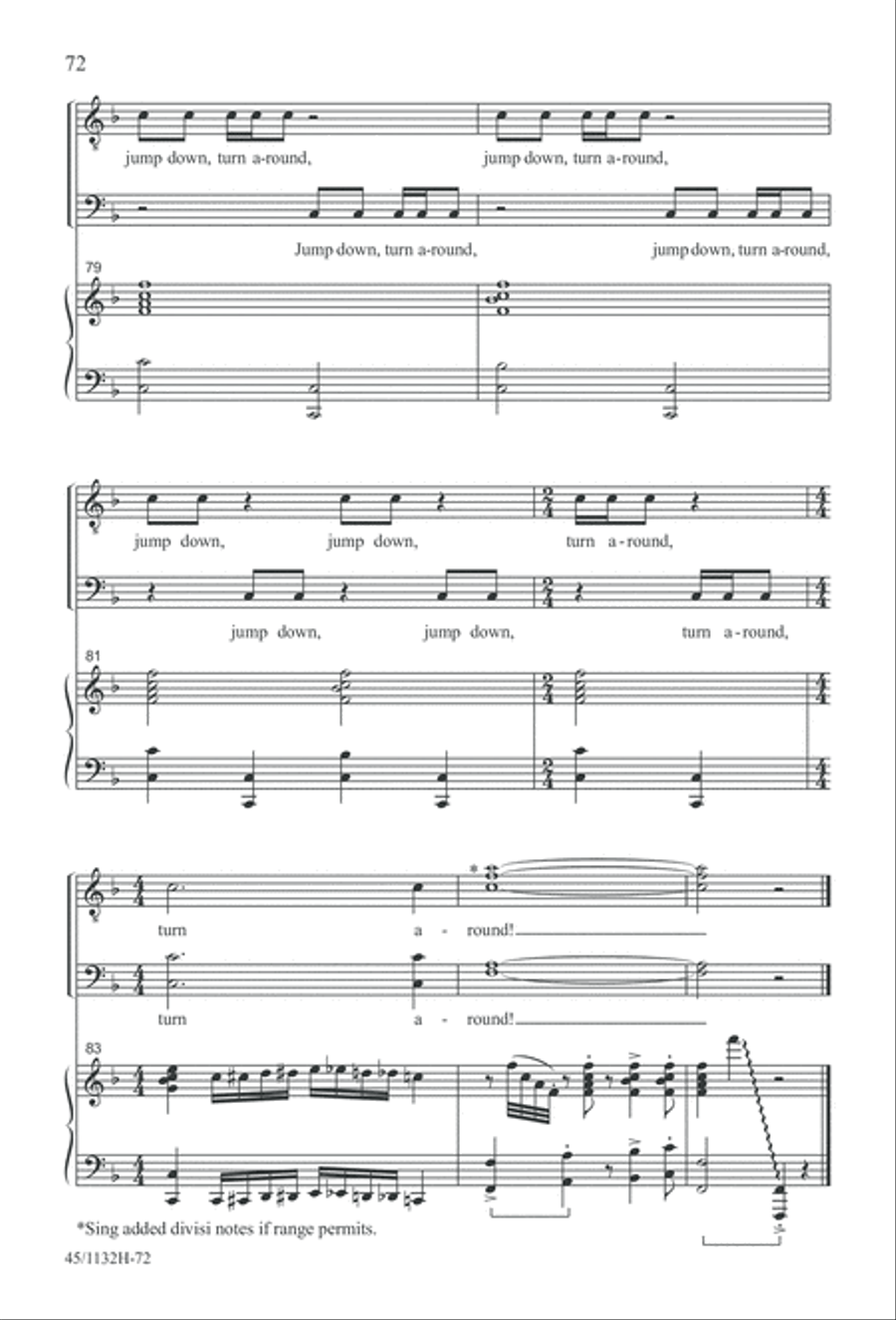 Singable Solutions for TB Choirs TB scores gallery preview page 72
