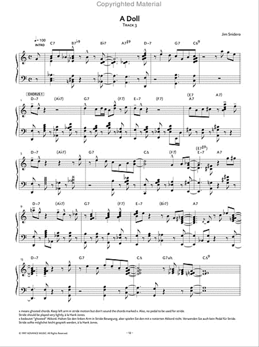 Jazz Conception Piano Jazz Conception Piano Piano Method scores gallery preview page 4