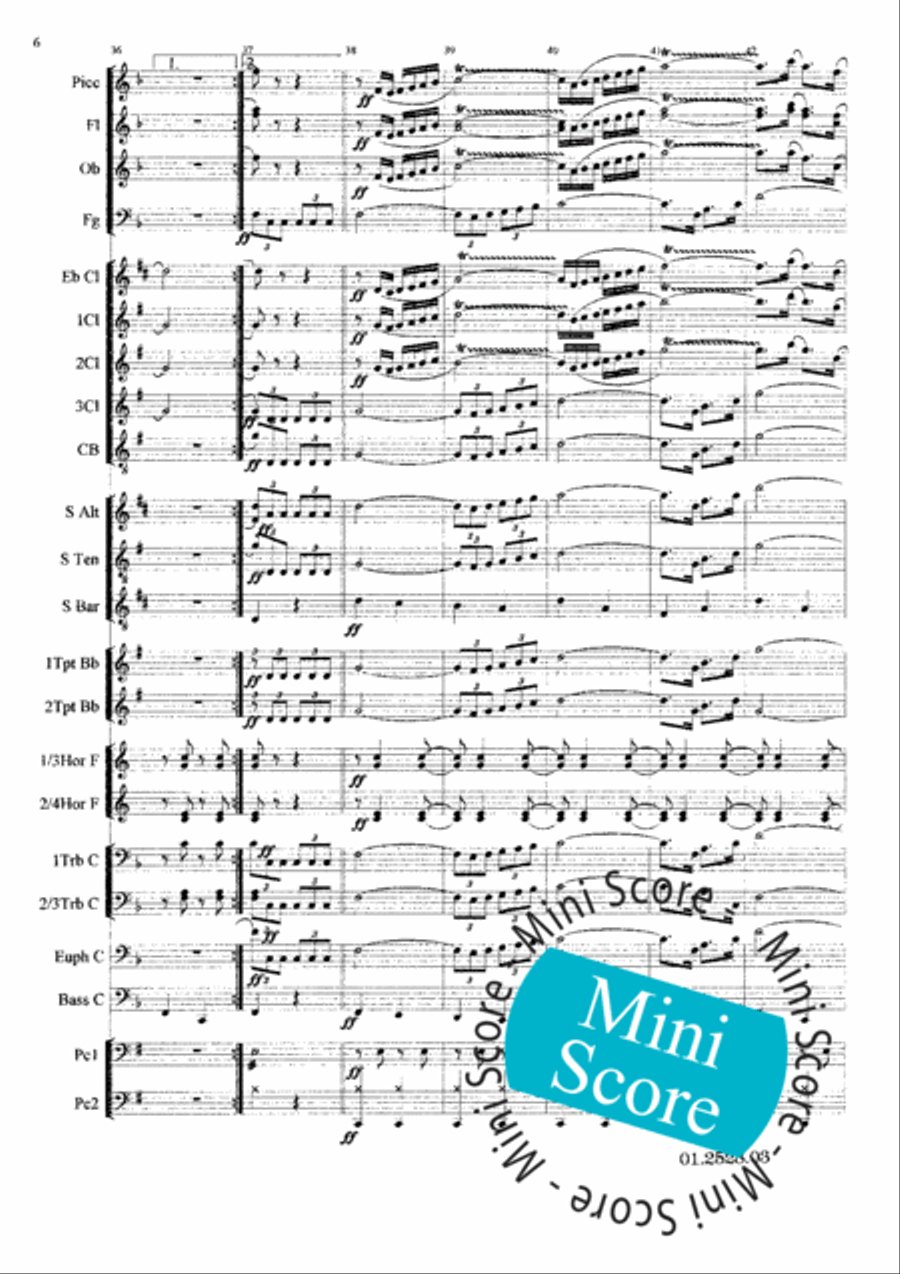 Al Centenario Concert Band scores gallery preview page 10