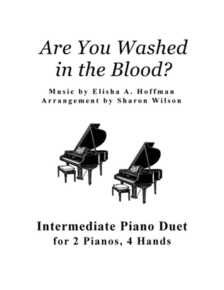 Book cover for Are You Washed in the Blood? (2 Pianos, 4 Hands Duet)