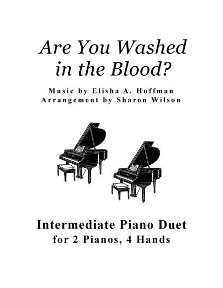 Are You Washed in the Blood? (2 Pianos, 4 Hands Duet) image number null