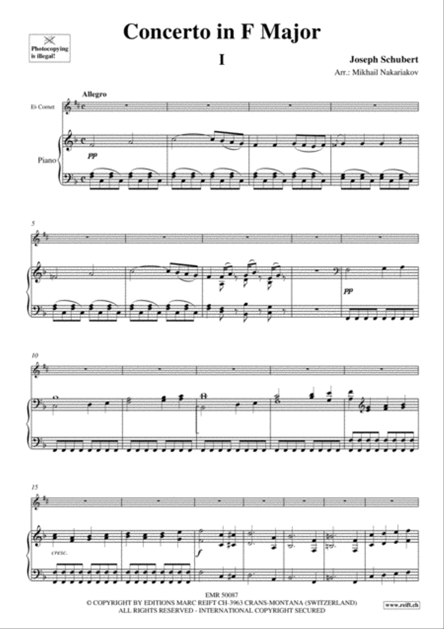 Concerto Cornet scores gallery preview page 4