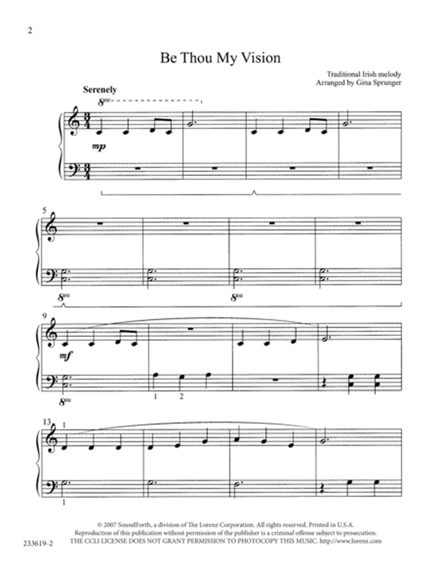More Simple Hymns for the Beginning Pianist - Digital Download