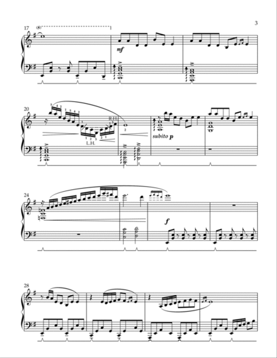 The Etherea Suite, Volume 1 for Solo Piano (Complete) Piano Method scores gallery preview page 5