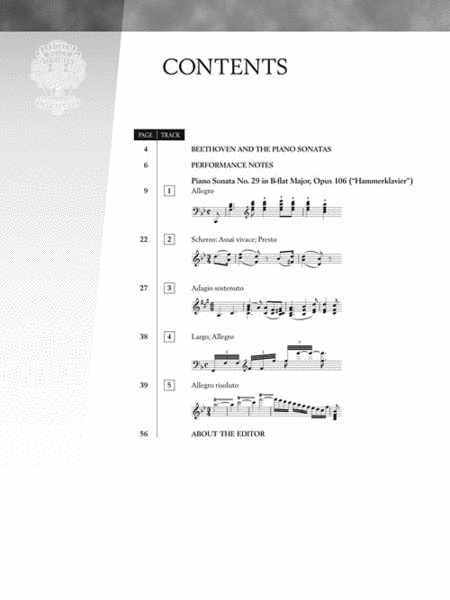 Beethoven: Sonata No. 29 in B-flat Major, Opus 106 (Hammerklavier) image number null