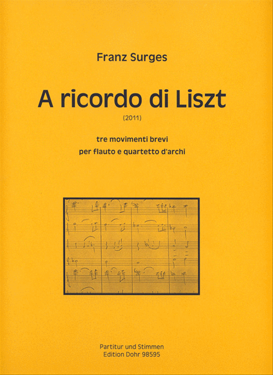A ricordo di Liszt (2011)