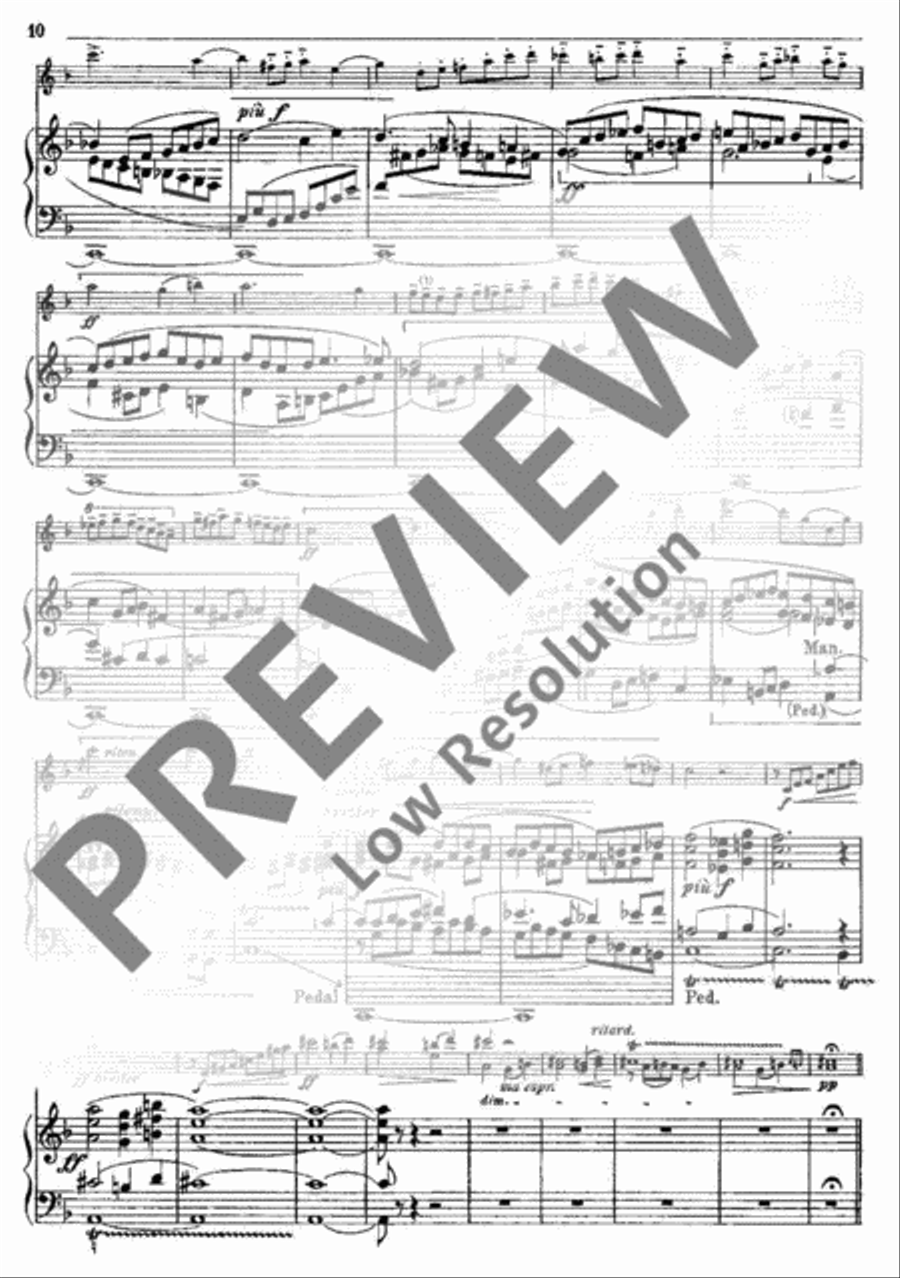 Sonata Violin scores gallery preview page 11