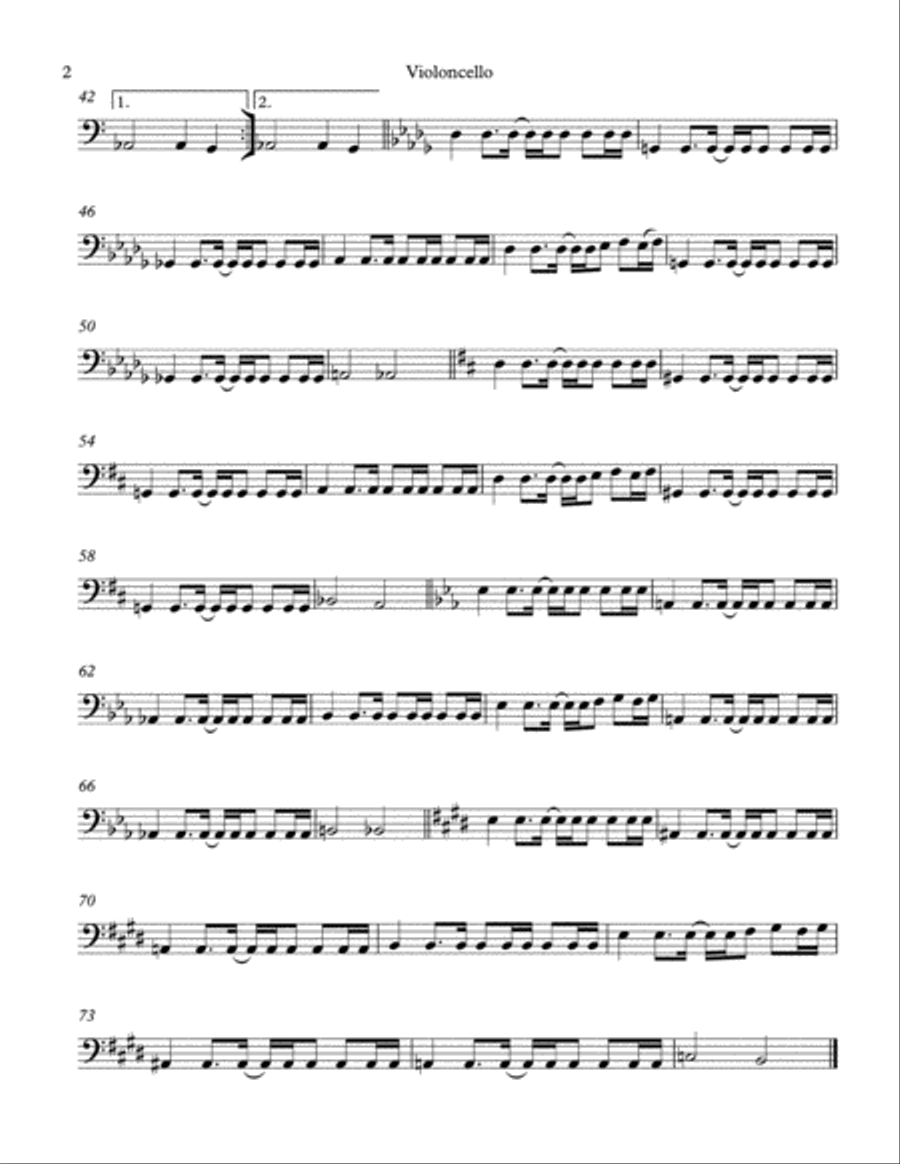Love On Top Love On Top String Trio scores gallery preview page 6
