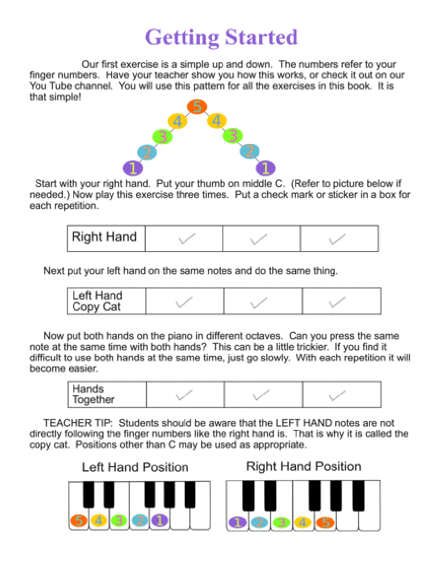 Fast Start - Finger Olympiad (Beginning Piano) Piano Method scores gallery preview page 6