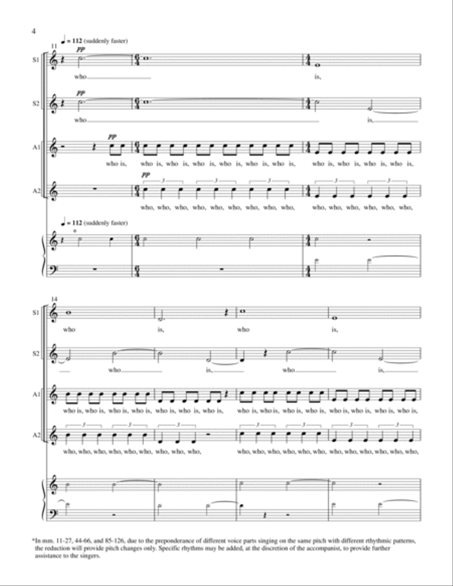 Exodus 4-Part scores gallery preview page 4