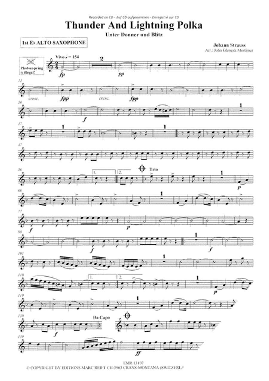 Play The 1st Alto Sax With The Philharmonic Wind Orchestra Alto Saxophone scores gallery preview page 4