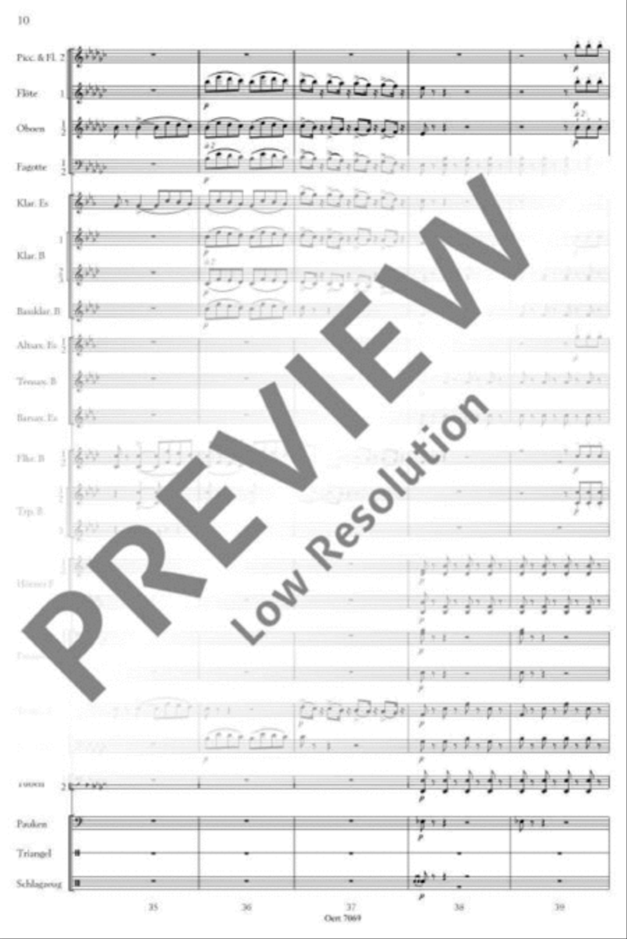 Der Barbier von Sevilla Der Barbier von Sevilla Concert Band scores gallery preview page 13