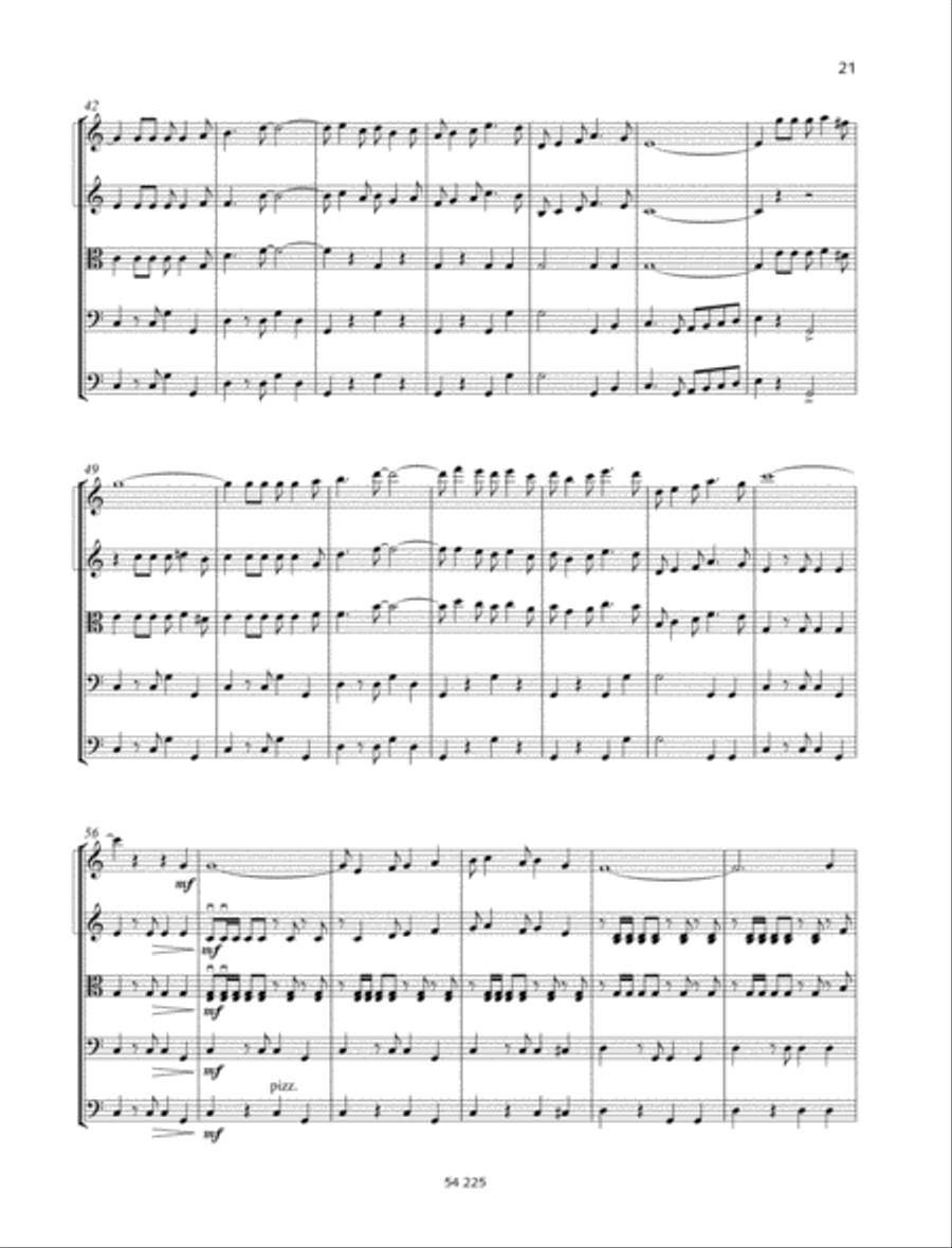 La Paloma String Quartet scores gallery preview page 3