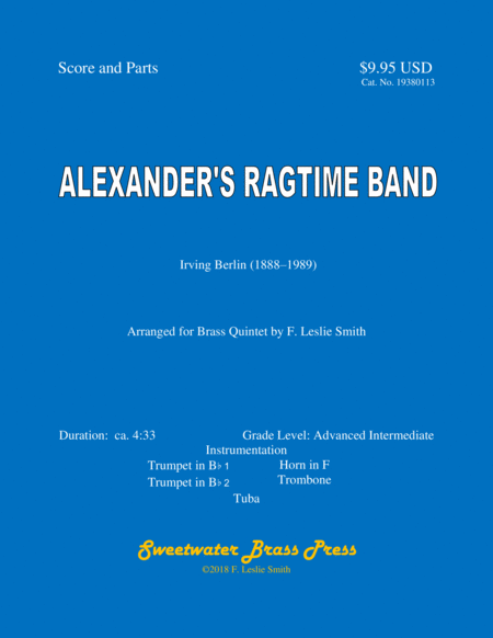 Alexander’s Ragtime Band image number null