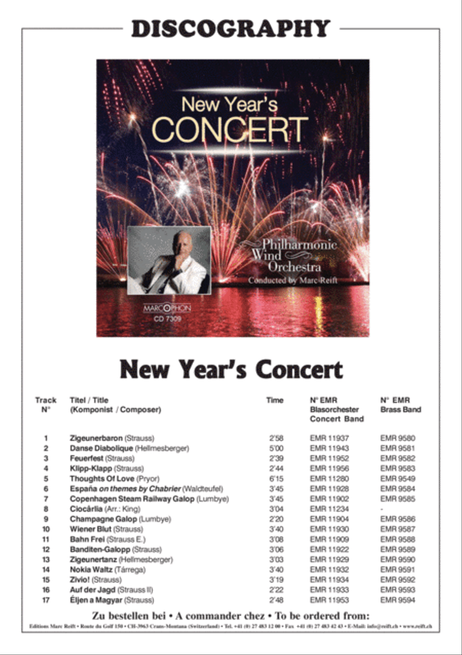 Ciocarlia Concert Band scores gallery preview page 3