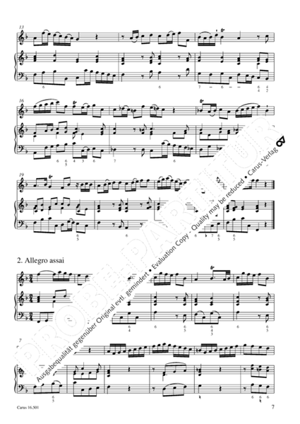 Sonate fur Oboe und Basso continuo image number null