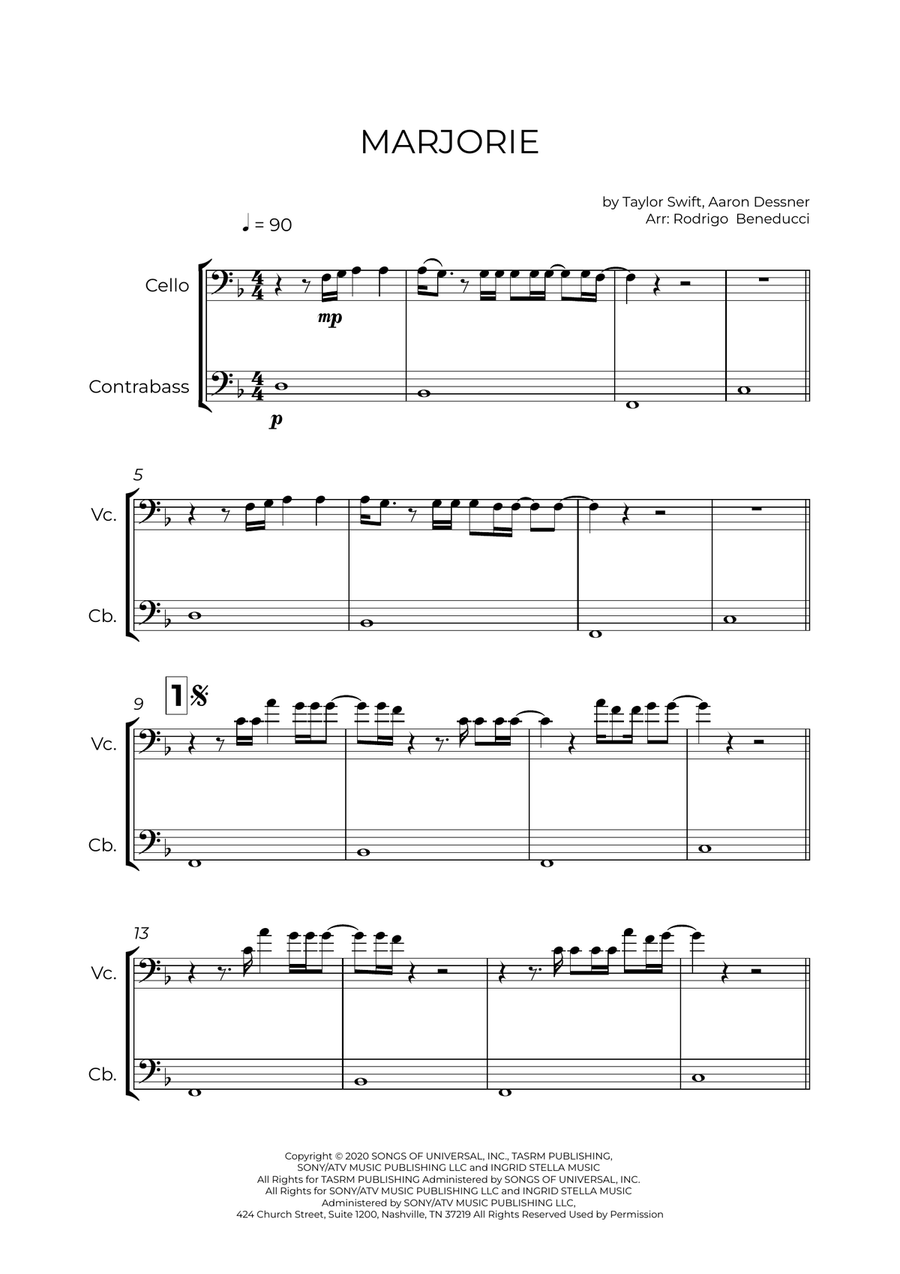Marjorie String Duet scores gallery preview page 2