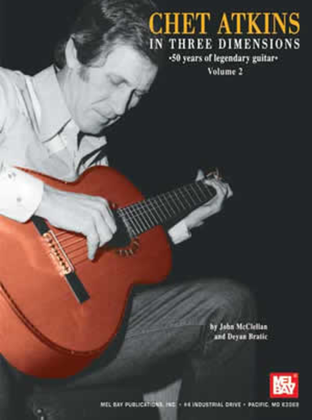 Book cover for Chet Atkins in Three Dimensions Volume 2