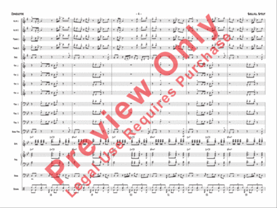 Soulful Strut Soulful Strut Jazz Ensemble scores gallery preview page 5