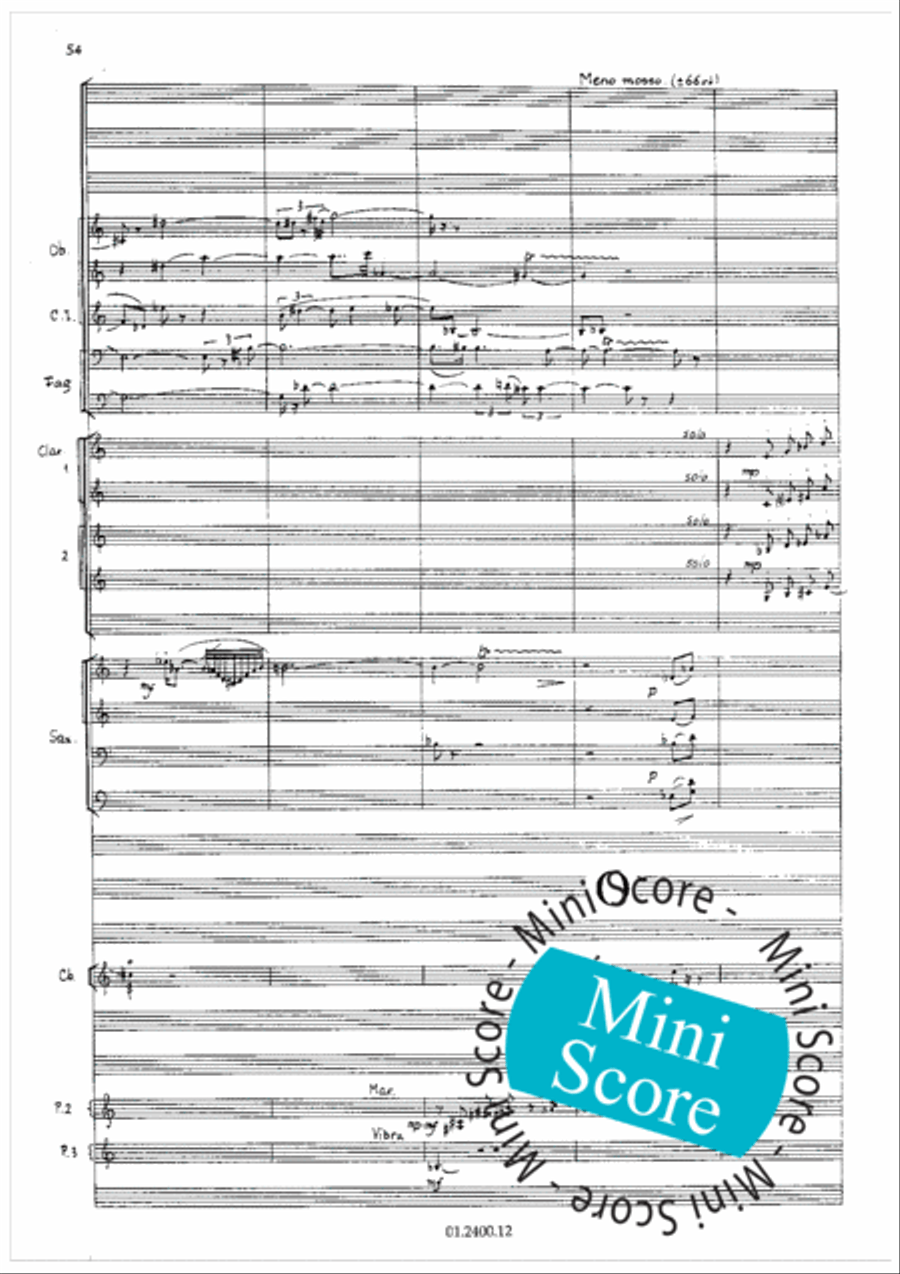 Aratoro I Aratoro I Concert Band scores gallery preview page 58