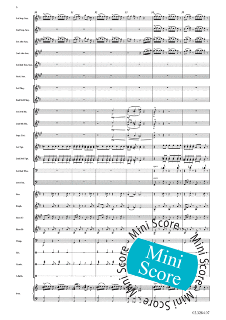 It's a Wonderful Christmas Fanfare Band scores gallery preview page 12