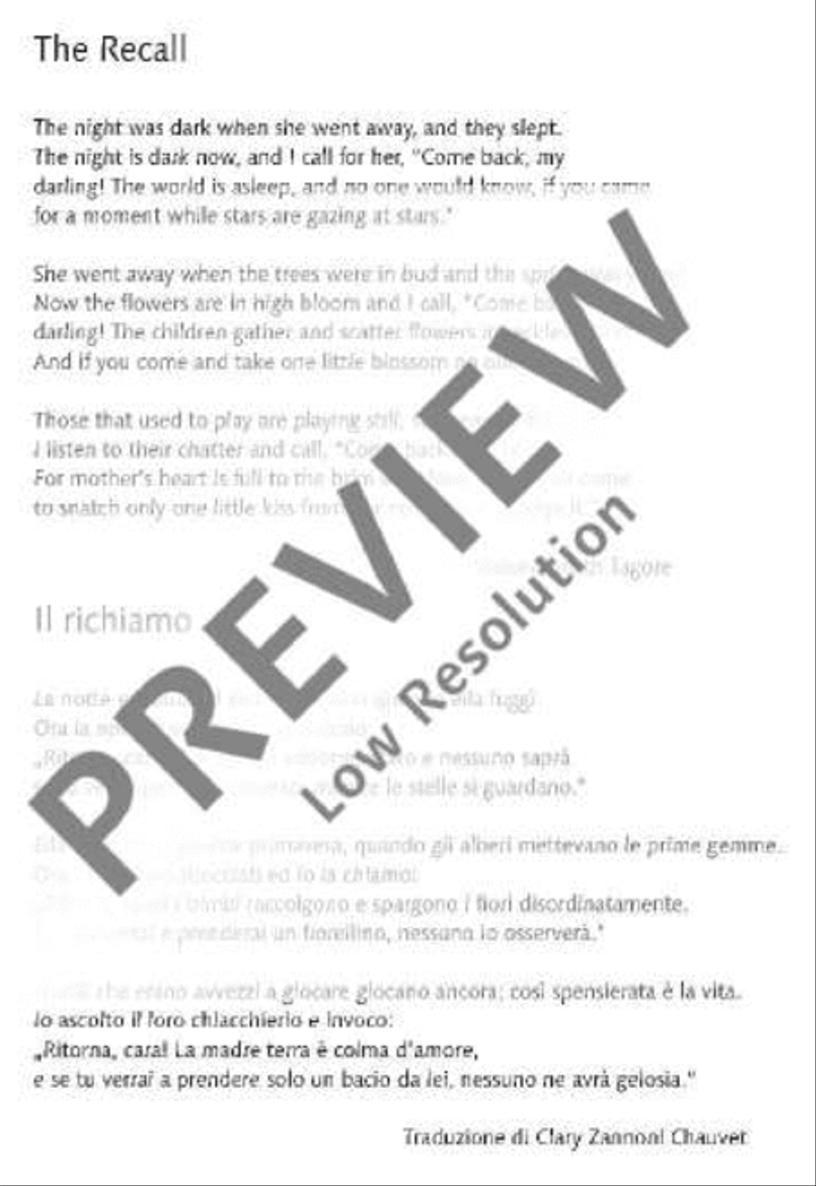 Il richiamo Cello scores gallery preview page 2