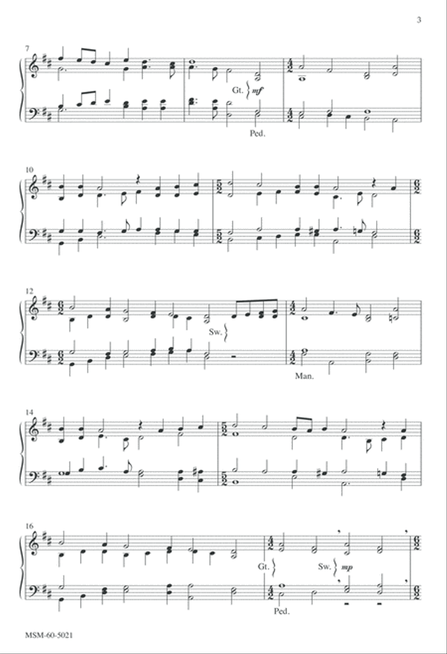 O Holy Spirit, Enter In 4-Part scores gallery preview page 3