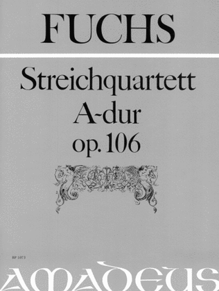 Book cover for Quartet A major Op. 106
