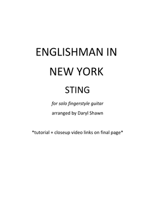 Book cover for Englishman In New York
