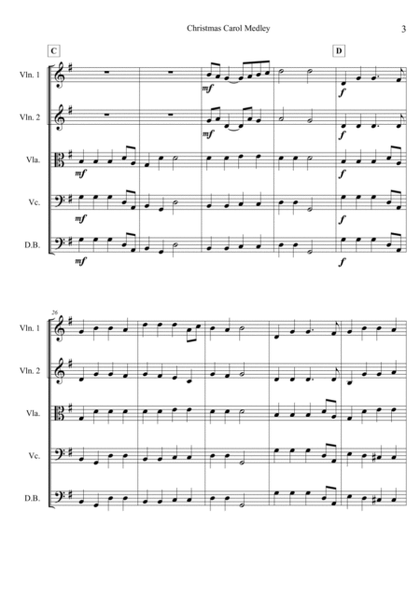 Christmas Carol Medley - Score and Parts image number null