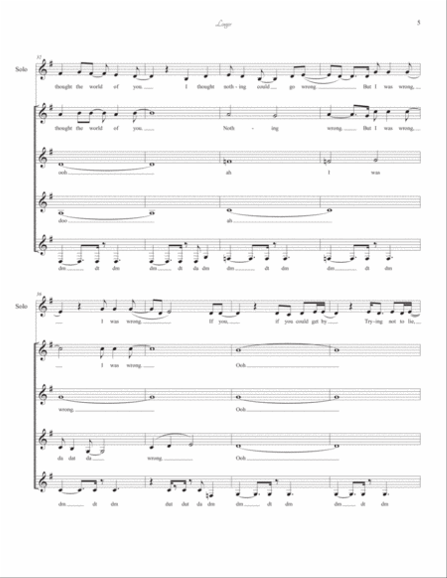 Linger SSAA scores gallery preview page 5