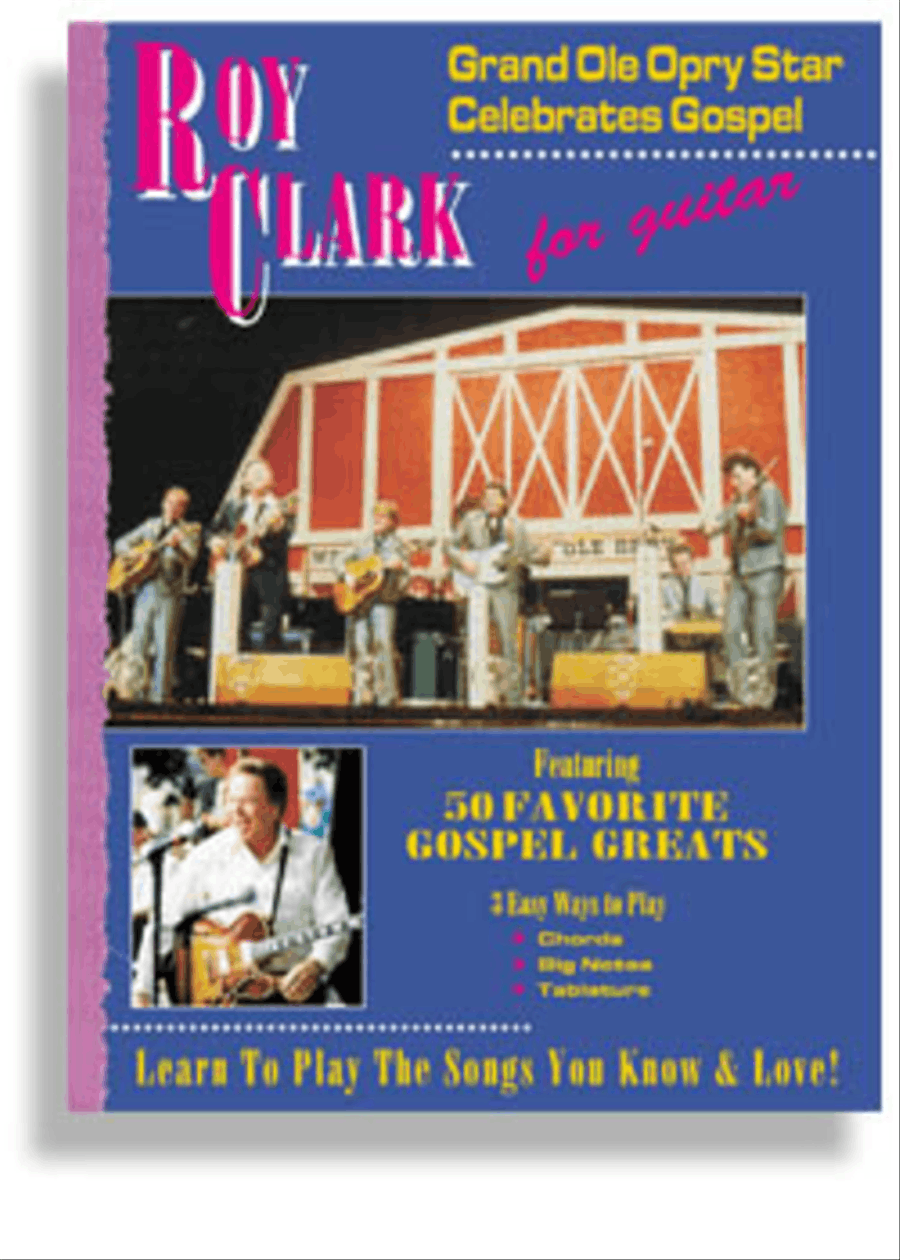 Roy Clark Grand Ole Opry Gospel Greats for Guitar Guitar Tablature scores gallery preview page 1