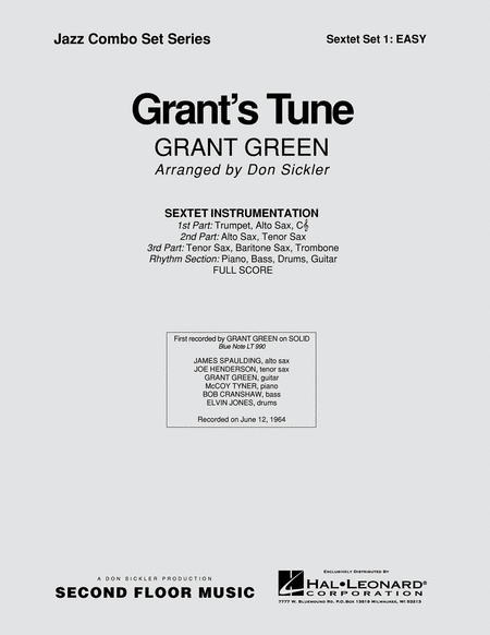 Grant Green : Sheet music books