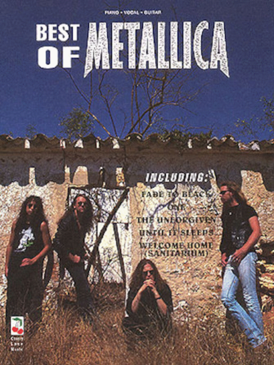 Best of Metallica Piano, Vocal, Guitar scores gallery preview page 1