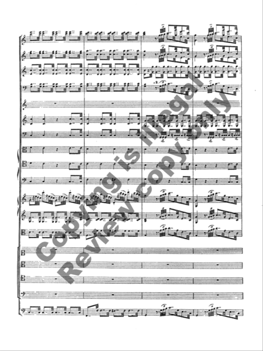 Hallelujah Chorus (Hallelujah unto God's Almighty Son!) (Orchestra Score and Parts) Choir scores gallery preview page 23