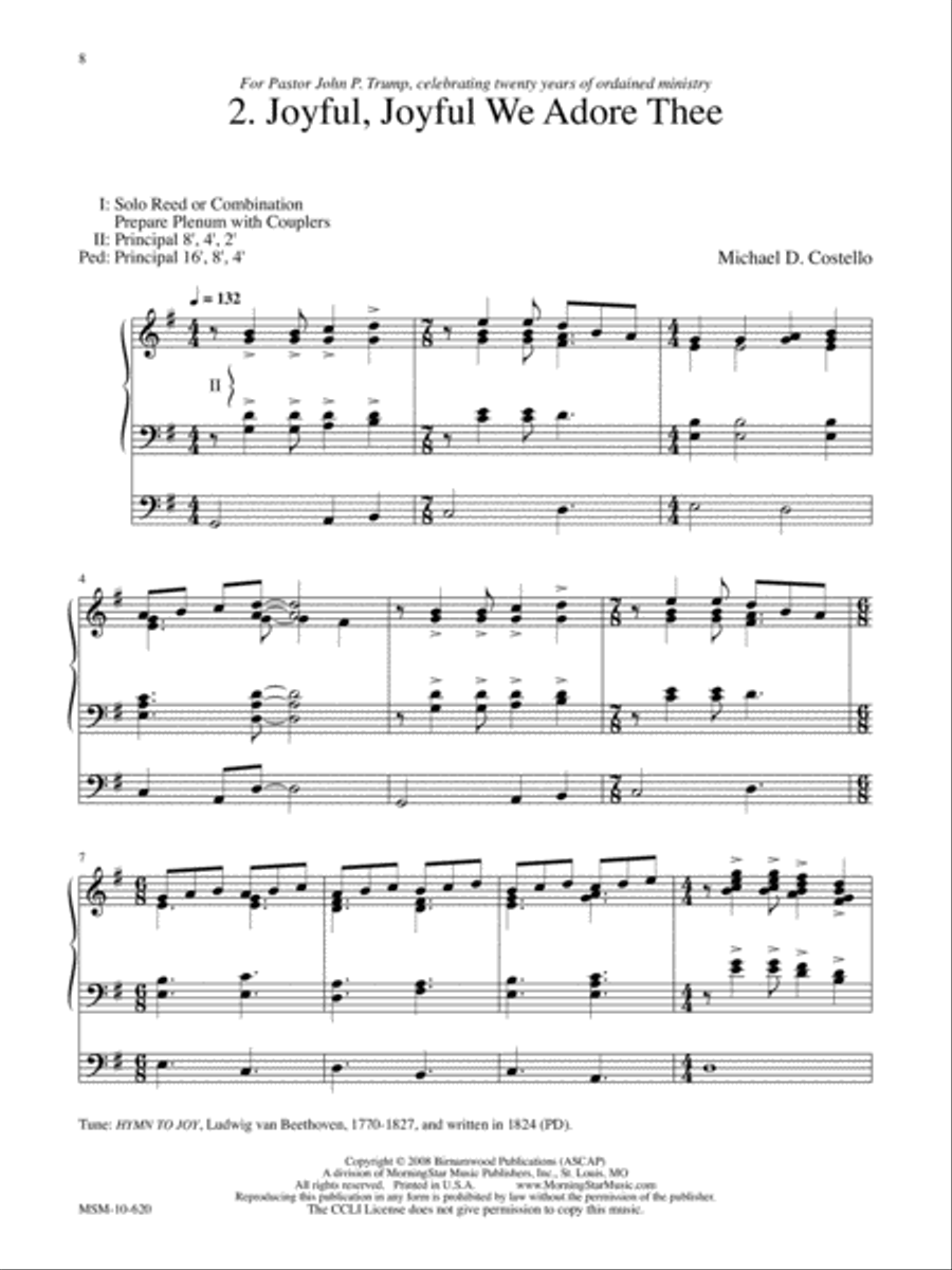 God Will Guide You Organ scores gallery preview page 4