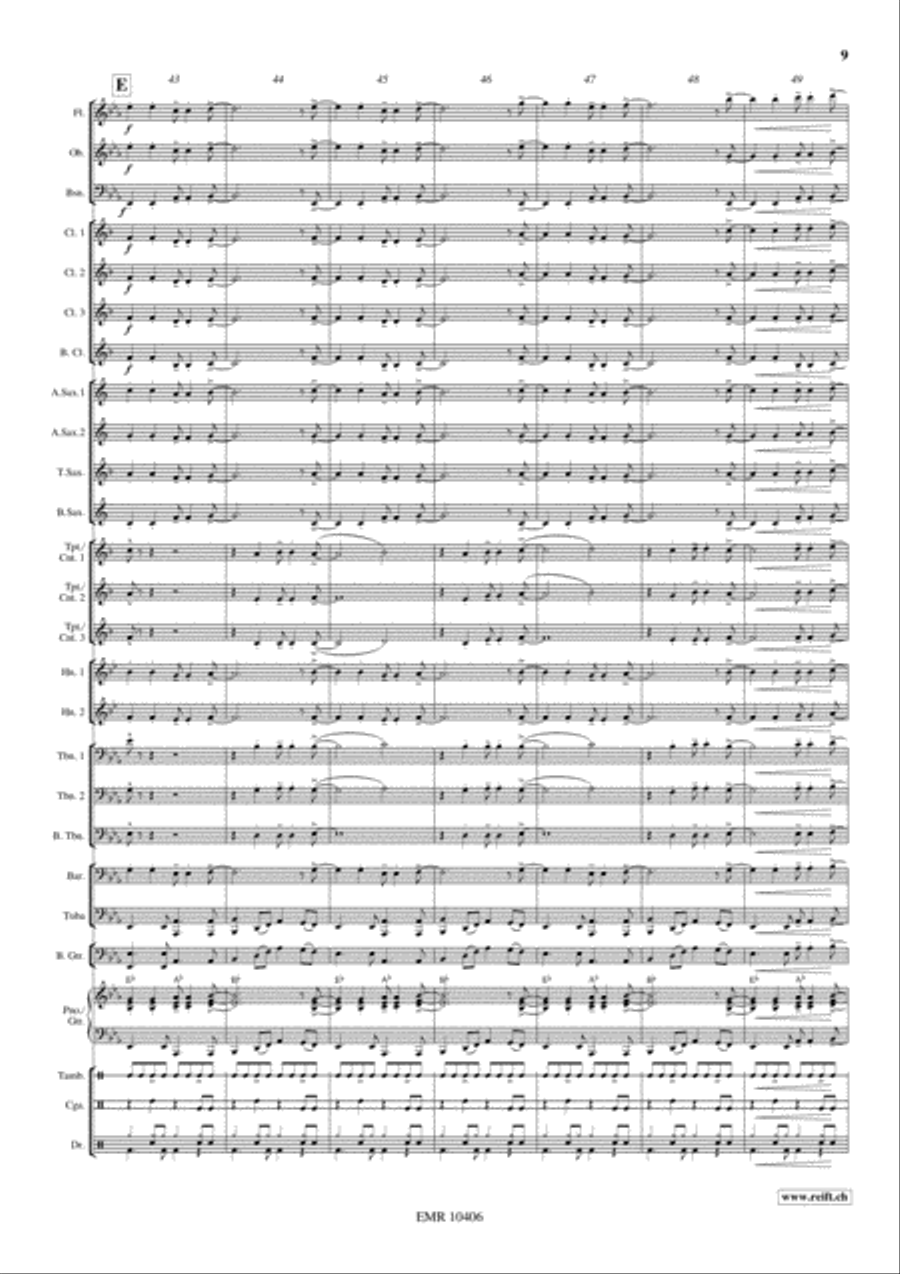 La Bamba Concert Band scores gallery preview page 10