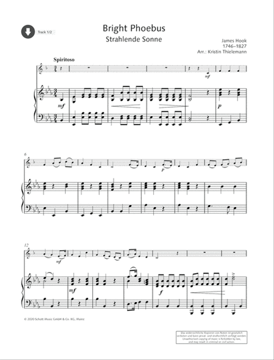 Bright Phoebus B-Flat Trumpet scores gallery preview page 2