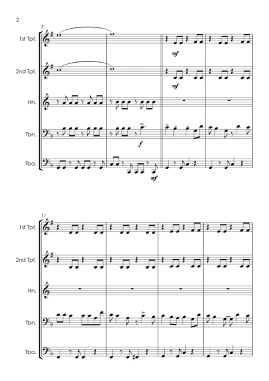 Little Saint Nick Little Saint Nick Horn scores gallery preview page 4
